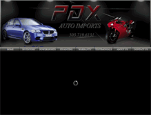 Tablet Screenshot of pdxautoimports.com